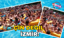 Çin değil İzmir! Aquaparkta çekilen görüntü gündem oldu! "Mikrop yuvası"