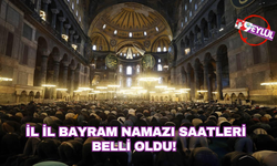İl il bayram namazı saatleri 2025: Diyanet ile İstanbul, Ankara, İzmir'de bayram namazı saat kaçta kılınacak?