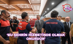 Başkan Tugay personel ile bayramlaştı: Bu şehrin hizmetinde olmak onurdur