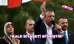 Özgür Özel: 'Kale siyaseti bitmiştir'