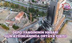 İzmir'deki depo yangınının hasarı gün aydınlanınca ortaya çıktı!