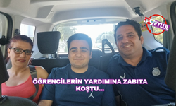 Zabıta ekipleri YKS’ye giren öğrenciler için yardıma koştu