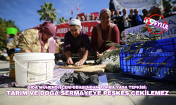 Tarım ve doğa sermayeye peşkeş çekilemez