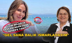 Didim'in başkanından Demet Şener’e cevap: 'Menümüzde lahmacun yok ama kapımız açık'