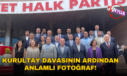 Kurultay davasının ardından anlamlı fotoğraf!