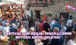 Urla’da Festival Gibi Açılış: Tescilli İzmir Boyozu Artık Urla’da!