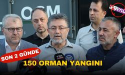 Bakan Yumaklı: Son 2 günde ülkemizde 150 orman yangını çıktı