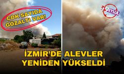 Menderes ve Seferihisar'da korkutan yangın!