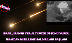 İsrail, İran’ın Yer Altı Füze Üssünü Vurdu, İran’dan Misilleme Saldırıları Başladı