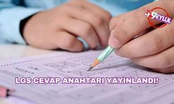 LGS 2025 soru ve cevap anahtarı yayımlandı