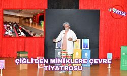 Çiğli Belediyesi’nden miniklere çevre bilinci aşılayan tiyatro oyunu: “Atık X”