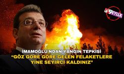İmamoğlu'ndan yangın tepkisi: “Göz göre göre gelen felaketlere yine seyirci kaldınız”