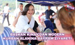 Başkan Kınay’dan modern kurban alanına bayram ziyareti