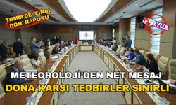 TBMM'de 'Zirai Don' raporu: Meteorolojik mucize yok, küresel iklim krizi kapıda!