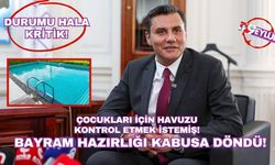 Ferdi Zeyrek, çocukları için havuzu kontrol ederken elektriğe kapılmış!