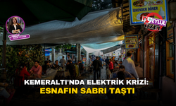Kemeraltı'nda elektrik krizi: Esnafın sabrı taştı