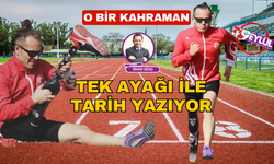 Türkiye'nin ilk ve tek paralimpik Milli atleti İzmirli Nurullah Kart, engellere meydan okuyor.