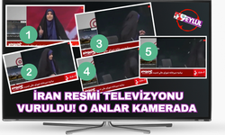 İran Devlet Televizyonu vuruldu... Canlı yayın sırasında