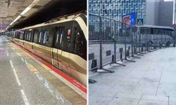 Metro istasyonları kapatıldı!
