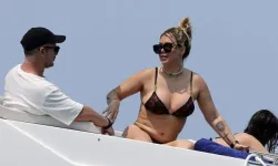 Wanda Nara'nın müthiş tekne tatilinden görüntüler!