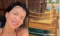 Yaz sezonunu Türkiye’de açan Inna, formda görüntüsüyle büyüledi