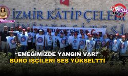 Büro işçileri ses yükseltti: “Sabır değil çözüm!”