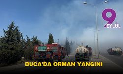 Buca'da orman yangını!