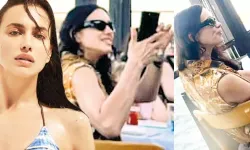 Dünyaca ünlü model Irina Shayk, İstanbul’da objektiflere takıldı!