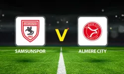Samsunspor - Almere City CANLI ANLATIM | Kırmızı-beyazlılar geri dönüş peşinde!
