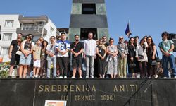 Buca’da Srebrenitsa'nın mavi kelebekleriyle sessiz çığlık