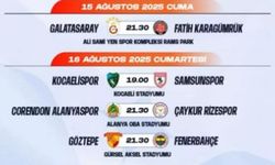 Süper Lig'in ilk iki haftasının programı açıklaNdı!