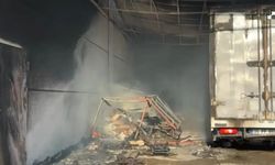 Kamyonette başladı, fabrika yandı!