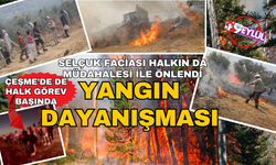 Selçuk’taki yangın hızlı müdahale ile kontrol altında