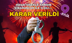 Bursa'da havai fişek atarak yangın çıkaranlara ders gibi ceza
