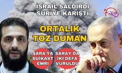 İsrail Şam'a saldırdı: Suriye karıştı, ortalık toz duman