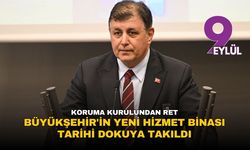 Koruma kurulundan ret: Büyükşehir'in yeni hizmet binası tarihi dokuya takıldı