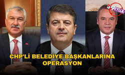 CHP'li belediye başkanlarına yönelik yeni gözaltılar!