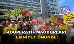 Kooperatif mağdurları emniyet önünde!