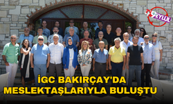 İGC Bakırçay'da meslektaşlarıyla buluştu! Yerel basın demokrasinin soluğudur