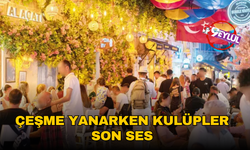 Çeşme yanarken kulüpler son ses