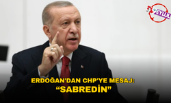 Erdoğan'dan CHP'ye Operasyon Mesajı: "Sabredin"