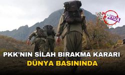 PKK'nın silah bırakma kararı dünya basınında