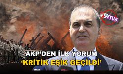 AKP'den tarihi PKK açıklaması: 'Kritik eşik geçildi, artık silahlar yakılmalı!'