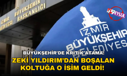 Büyükşehir'de kritik atama: Zeki Yıldırım’dan boşalan koltuğa o isim geldi!