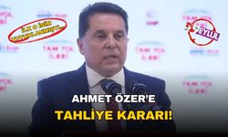 İlk o tutuklanmıştı... Ahmet Özer'e tahliye kararı!