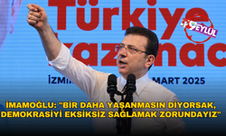 İmamoğlu'ndan 15 Temmuz Mesajı