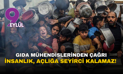 Gıda mühendislerinden Gazze çağrısı