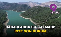 İzmir'in suyu bitiyor: İzmir 25 Temmuz 2025 barajlarda doluluk oranları