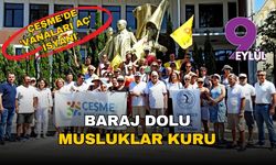 İzmir Çeşme Meydanı'nda 'vanaları aç' isyanı: 'Baraj dolu, musluklar kuru, sabrımız taştı'