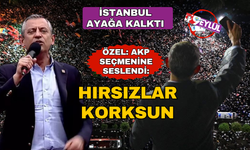 Özgür Özel AKP seçmenine seslendi: 'Kimse korkmasın, bir tek hırsızlar korksun!'